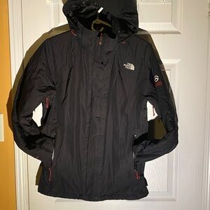 The North Face Summit seriesBlack Jacket with Red Accents